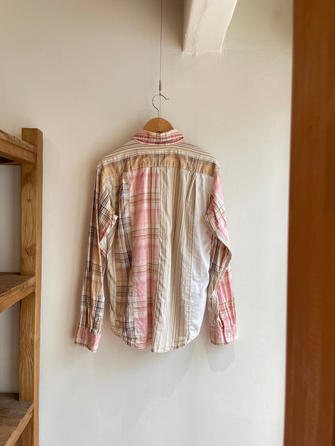 가이진메이드 체크 긴팔 셔츠 상품이미지5