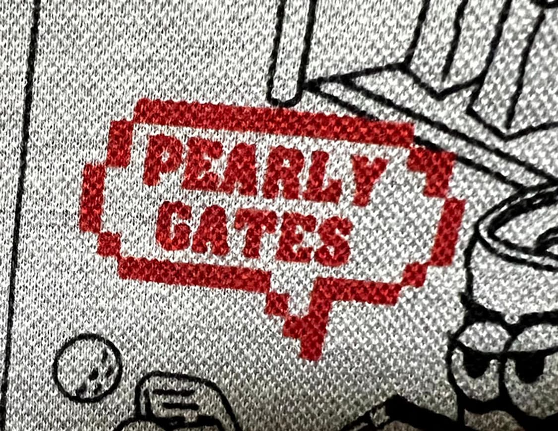 파리게이츠 골프 패턴 반팔 남자 카라티셔츠 여름 그레이 L 100 상품이미지3