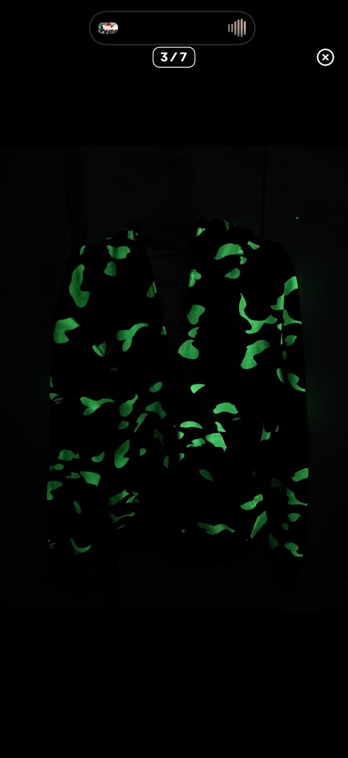 베이프 샤크 후드 구형 대장급 시티카모 L 상품이미지2