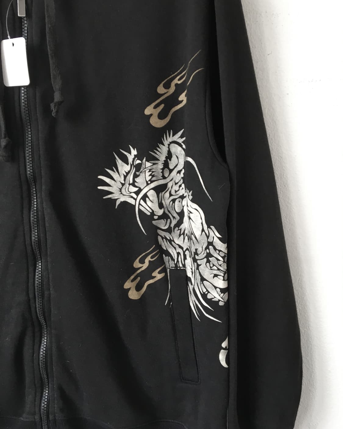 Oriental printing hood zip up 상품이미지3