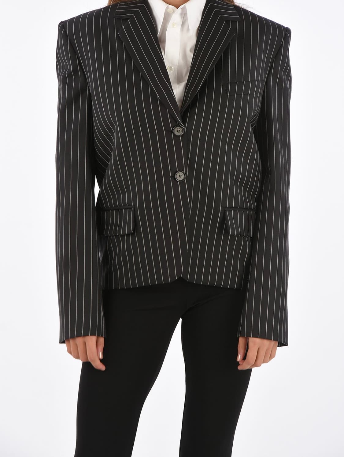 현금가100 셀린느 19ss 스트라이프 숏블레이저 48(100) 상품이미지9