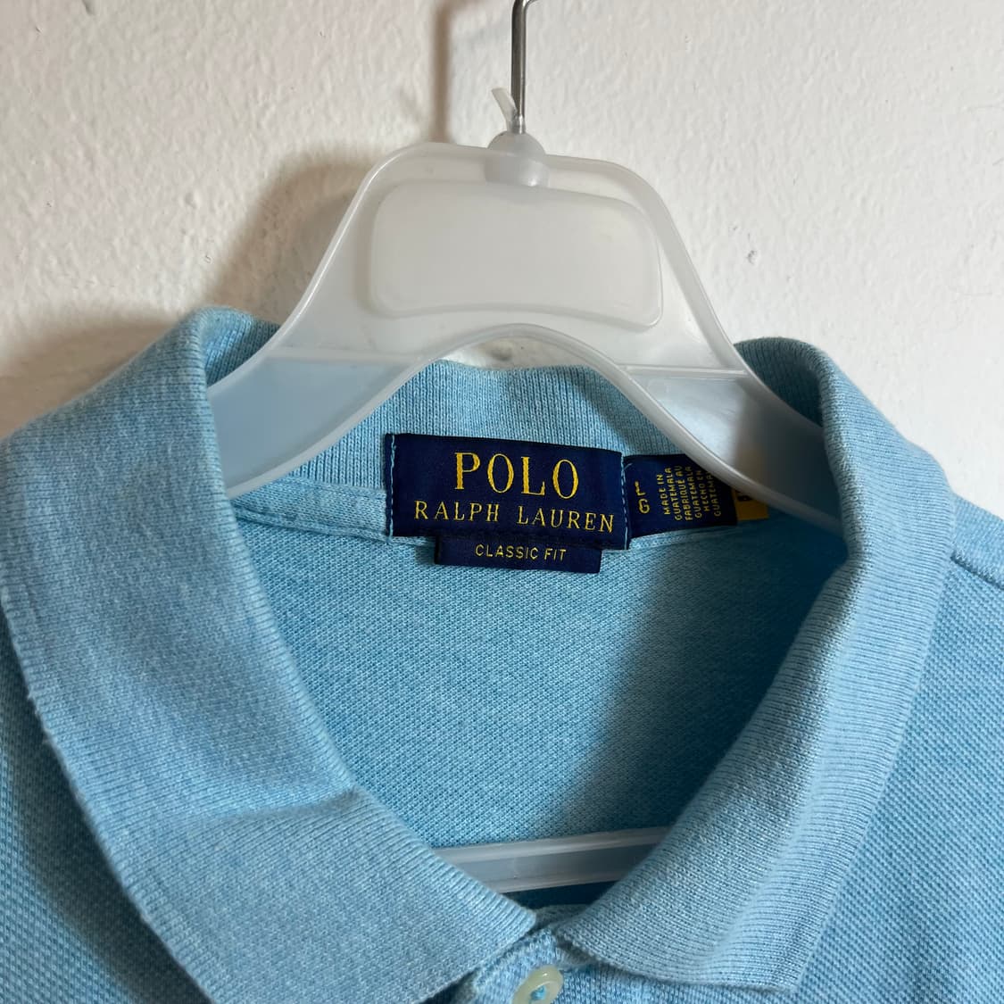 Polo sky blue collar t-shirt 상품이미지6