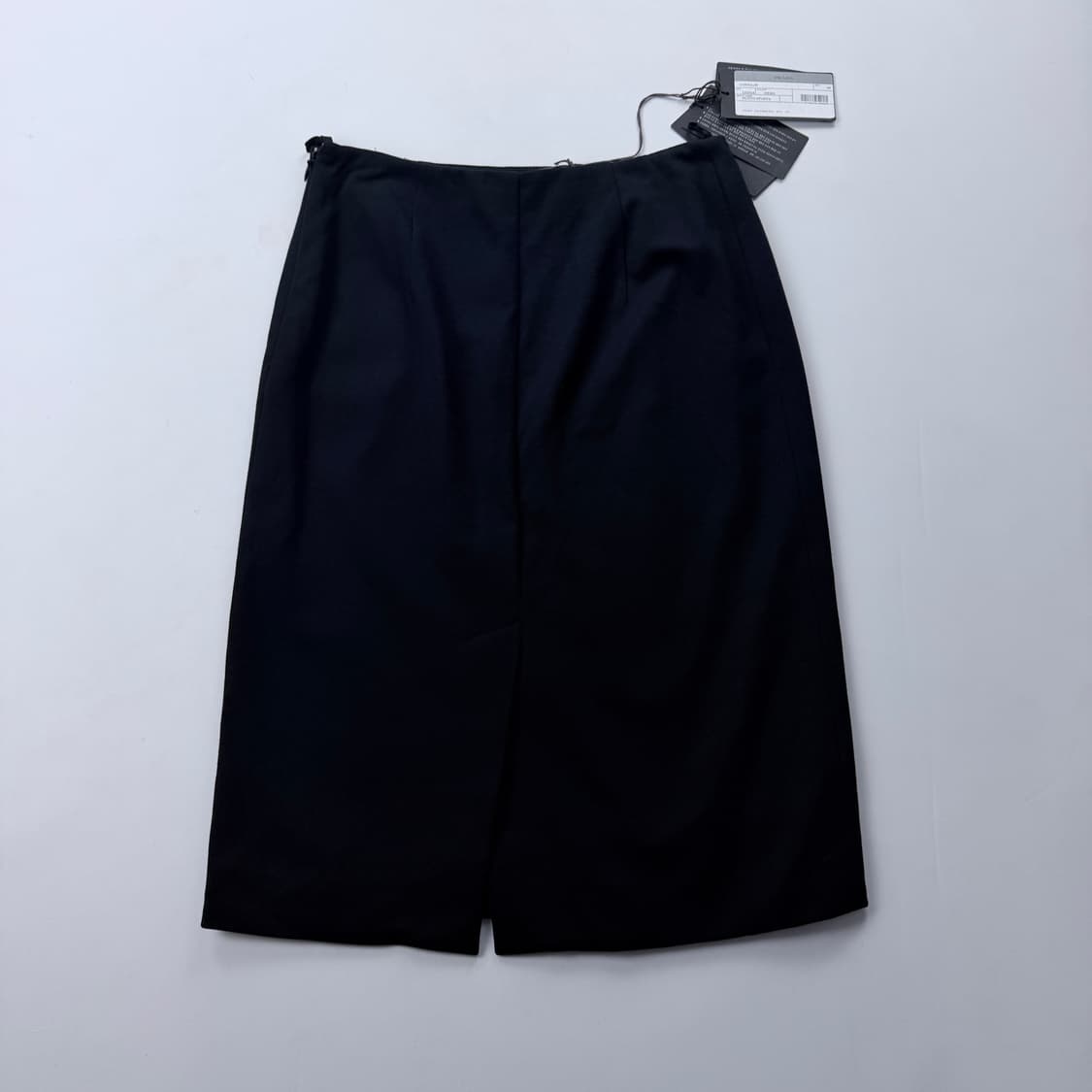프라다 블랙 H라인 스커트 백화점택 미사용 새상품 상품이미지4