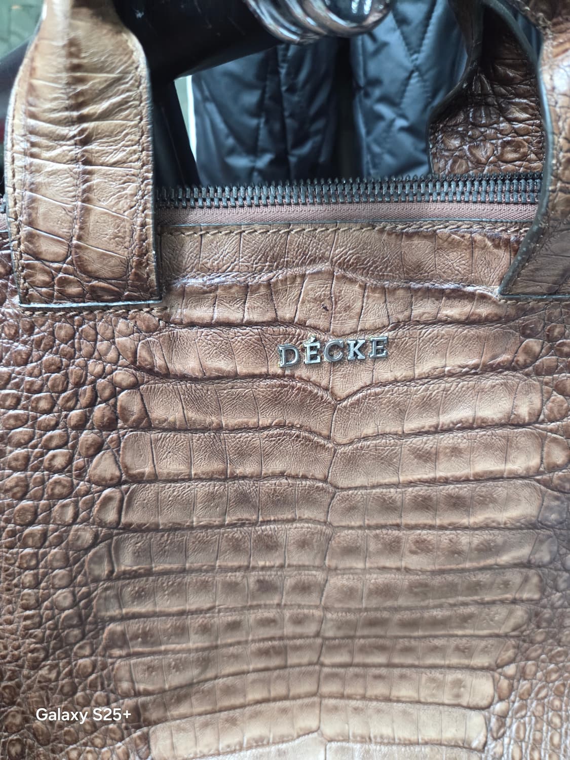 DECKE   브라운가죽   토트백 상품이미지2