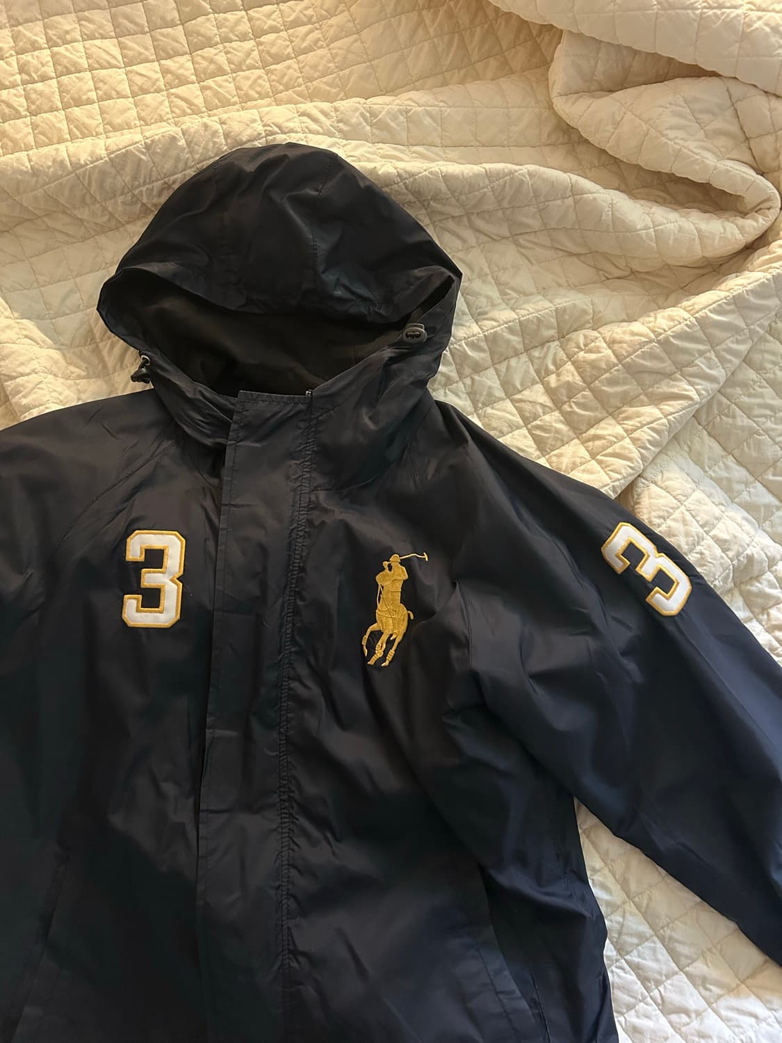 폴로 랄프로렌 빅포니 성조기 바람막이 후드집업 남녀공용 상품이미지1