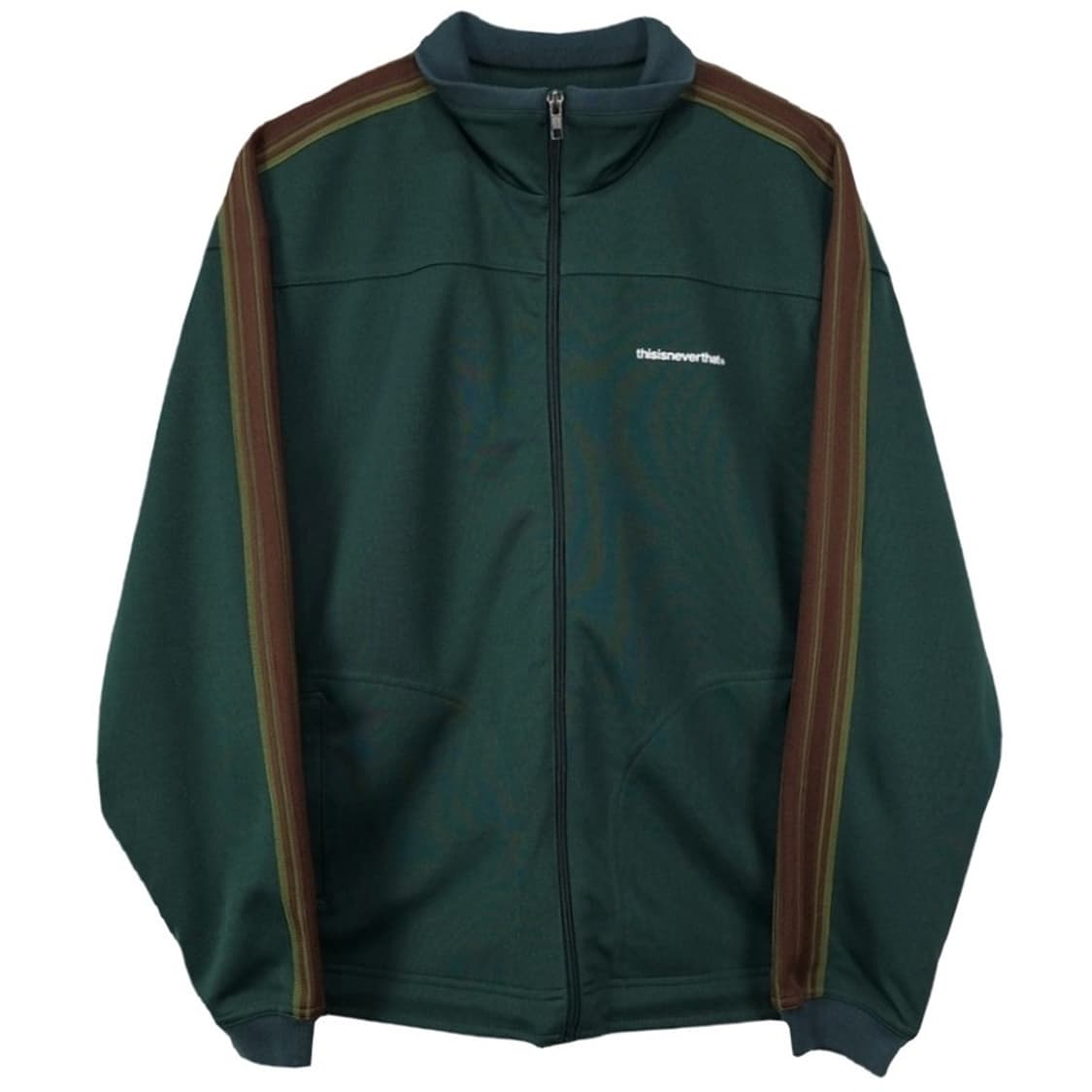 [디스이즈네버댓] 로고 자수 오버핏 져지 트랙탑 집업 자켓 M19807 상품이미지2