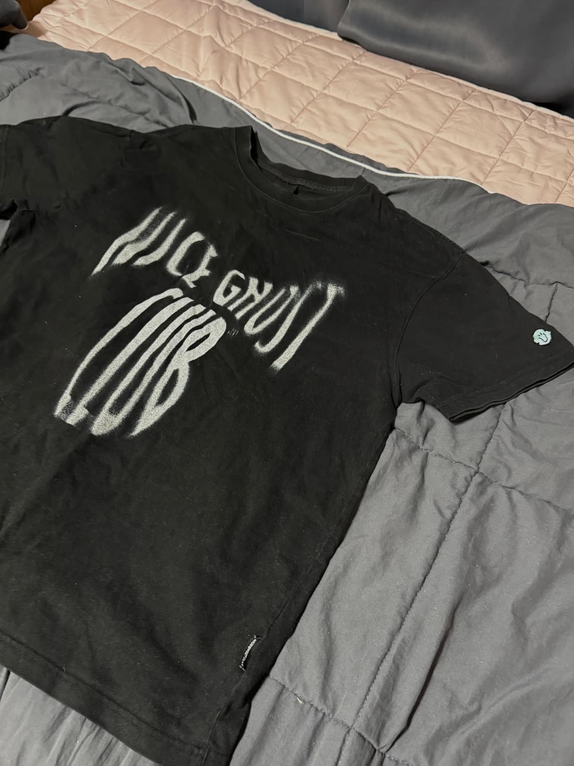 나이트고스트클럽 스크림 로고 티셔츠 반팔 상품이미지1