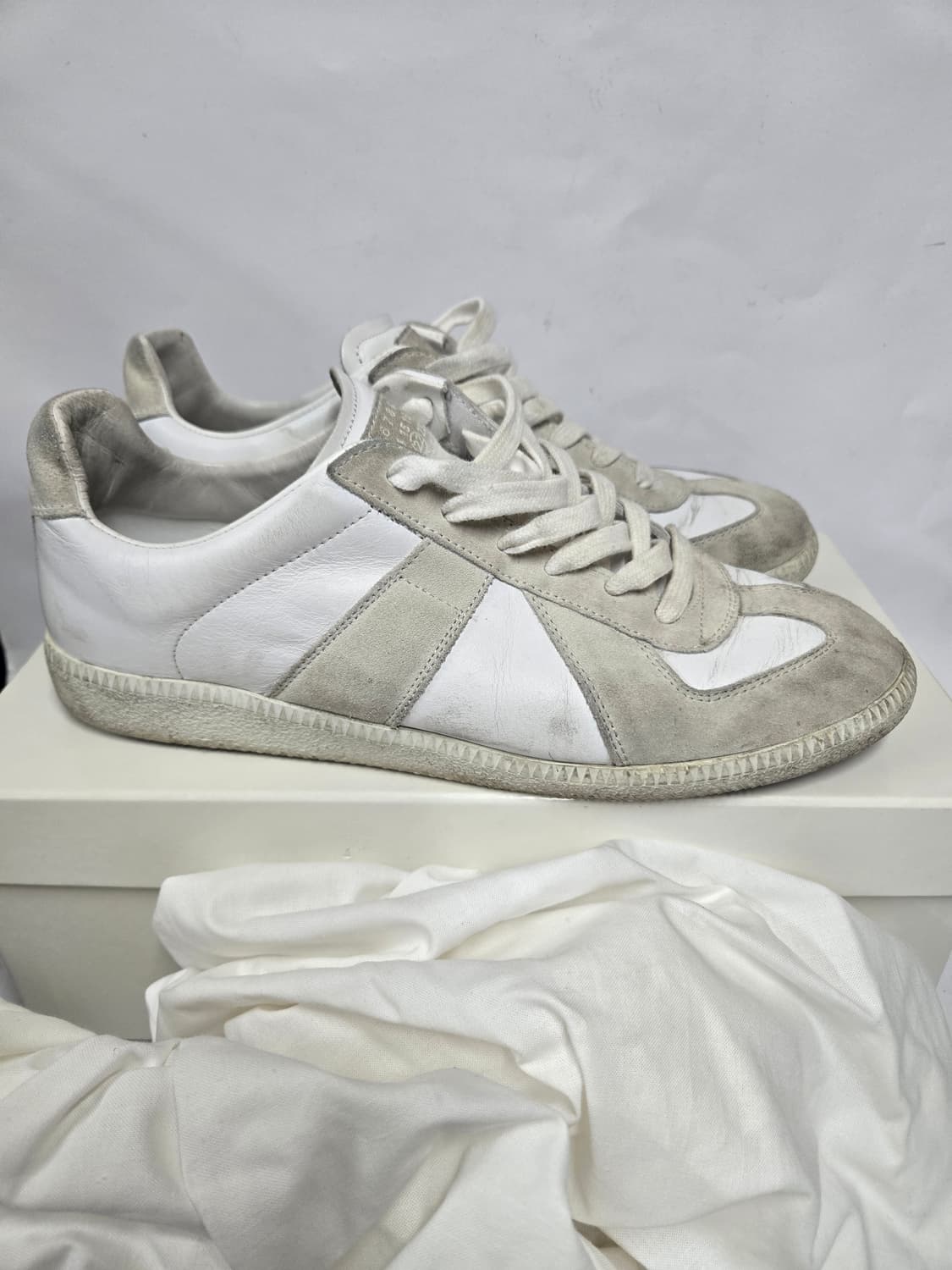 마르지엘라 독일군 스니커즈 화이트 40.5 상품이미지1