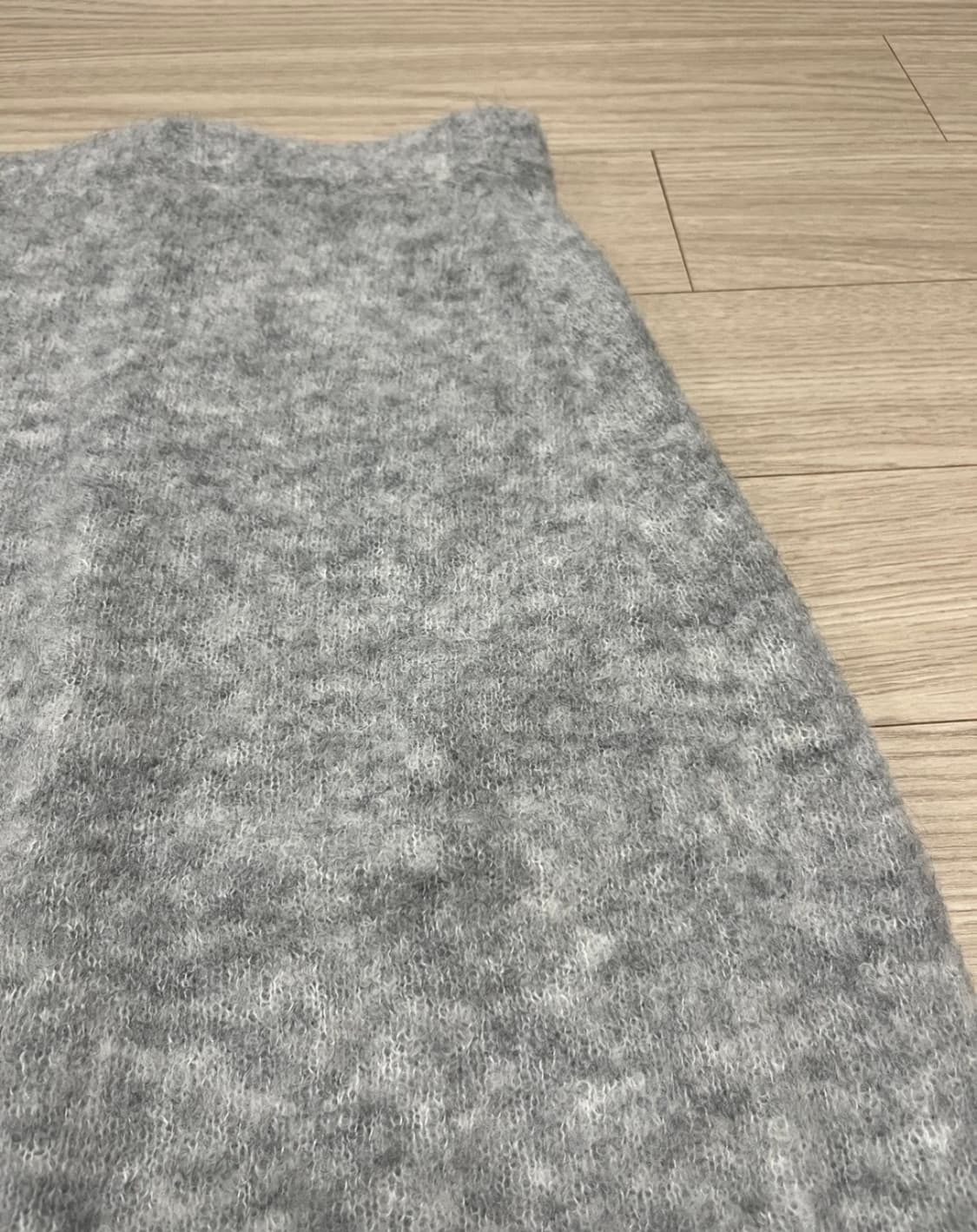 레이첼 코미 그레이 알파카 스커트 S 상품이미지3