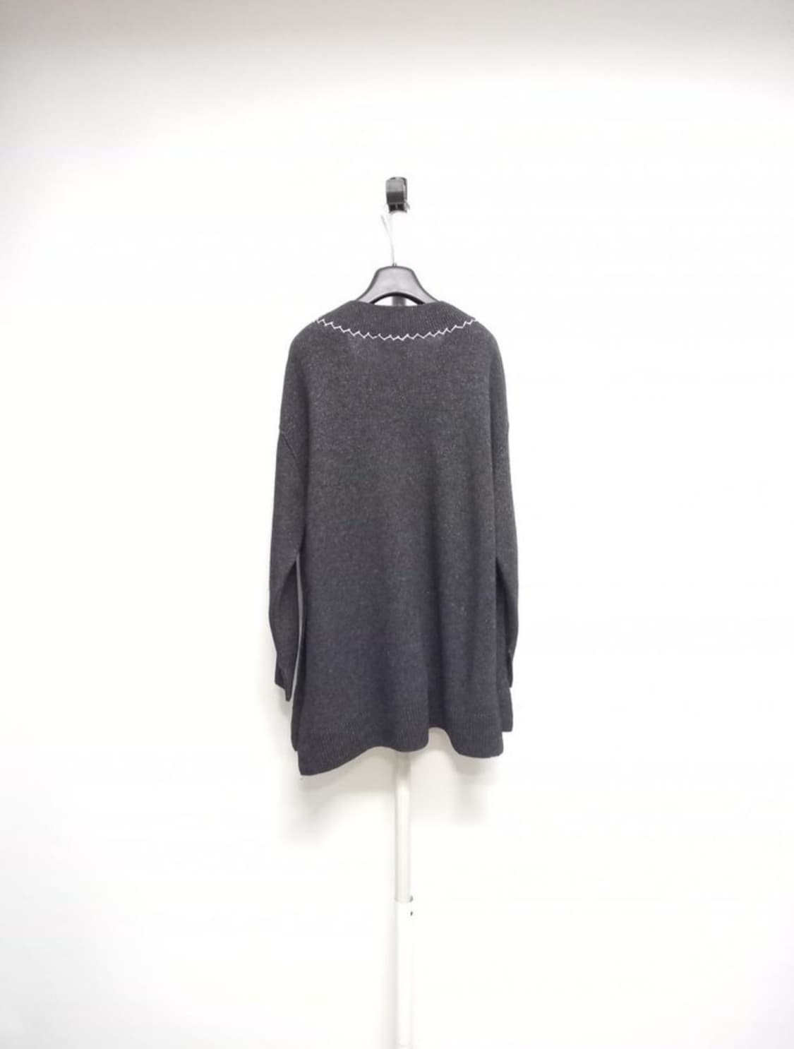 새 세컨플로어 캐시미어 블랜 롱 니트 55~77 상품이미지2