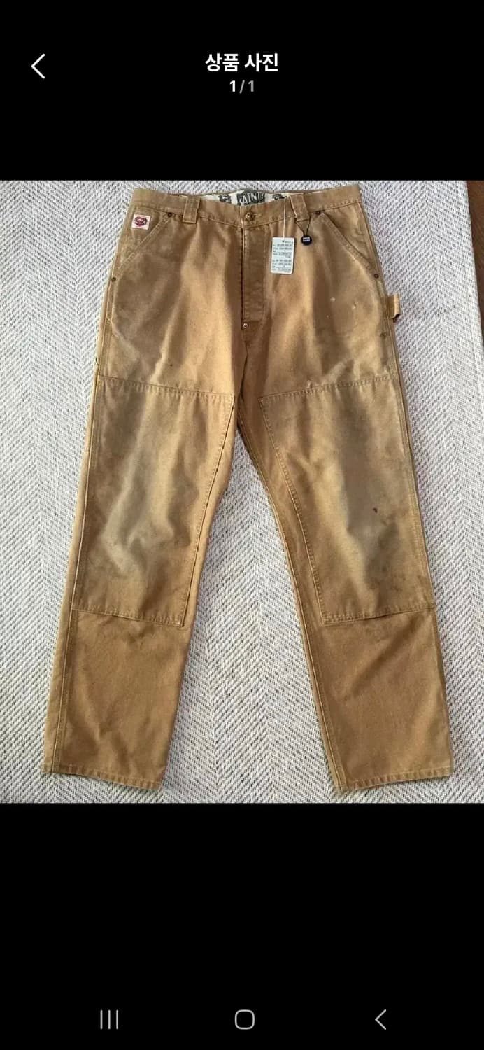 세인트미카엘 더블니 팬츠 m 상품이미지1