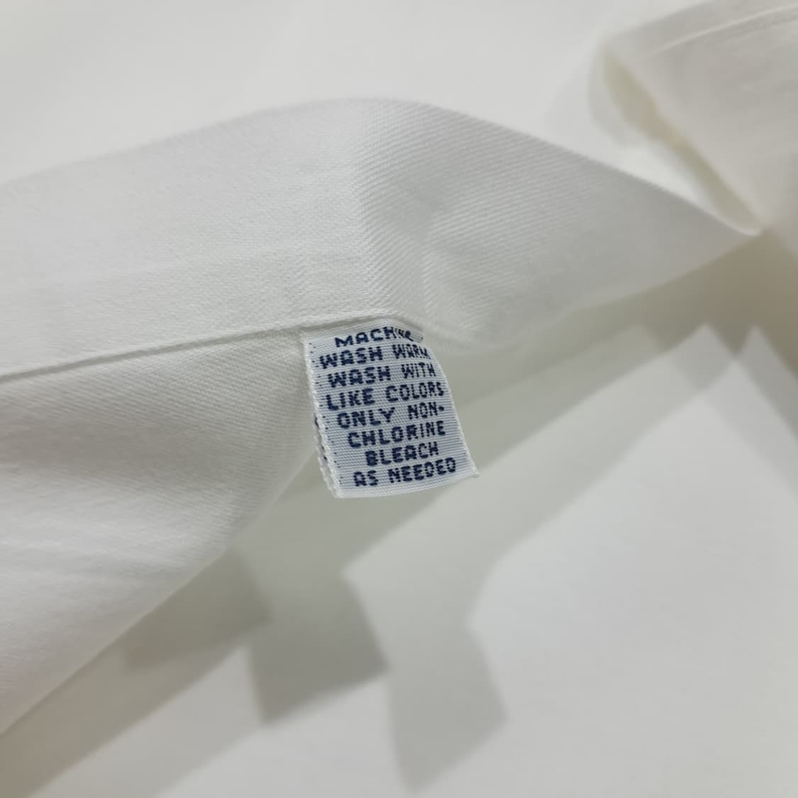 CL702 XL 폴로 90s 미국판 코튼 버튼다운 화이트 셔츠 남방 상품이미지5