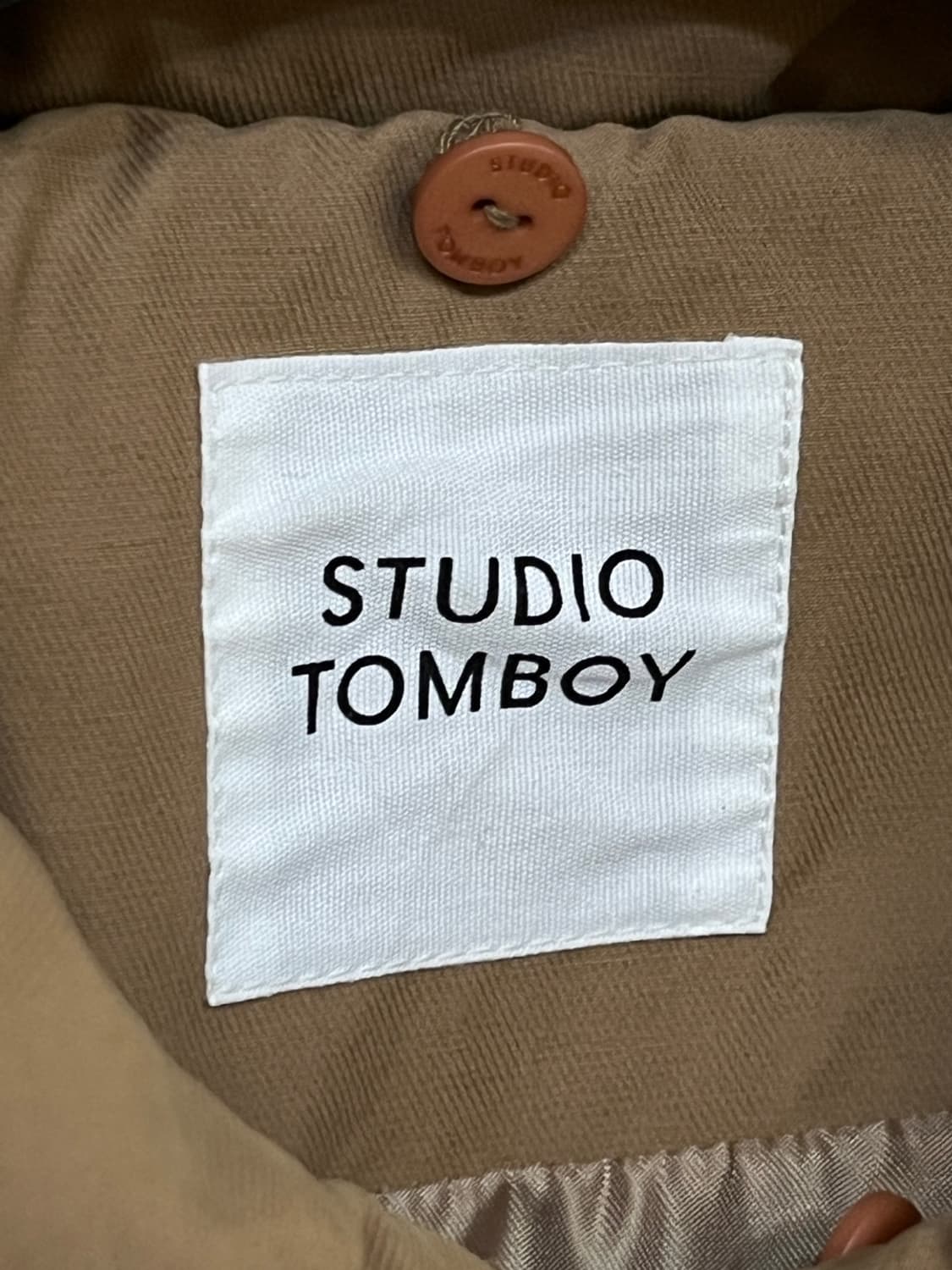 스튜디오 톰보이 롱 패딩 코트 상품이미지3