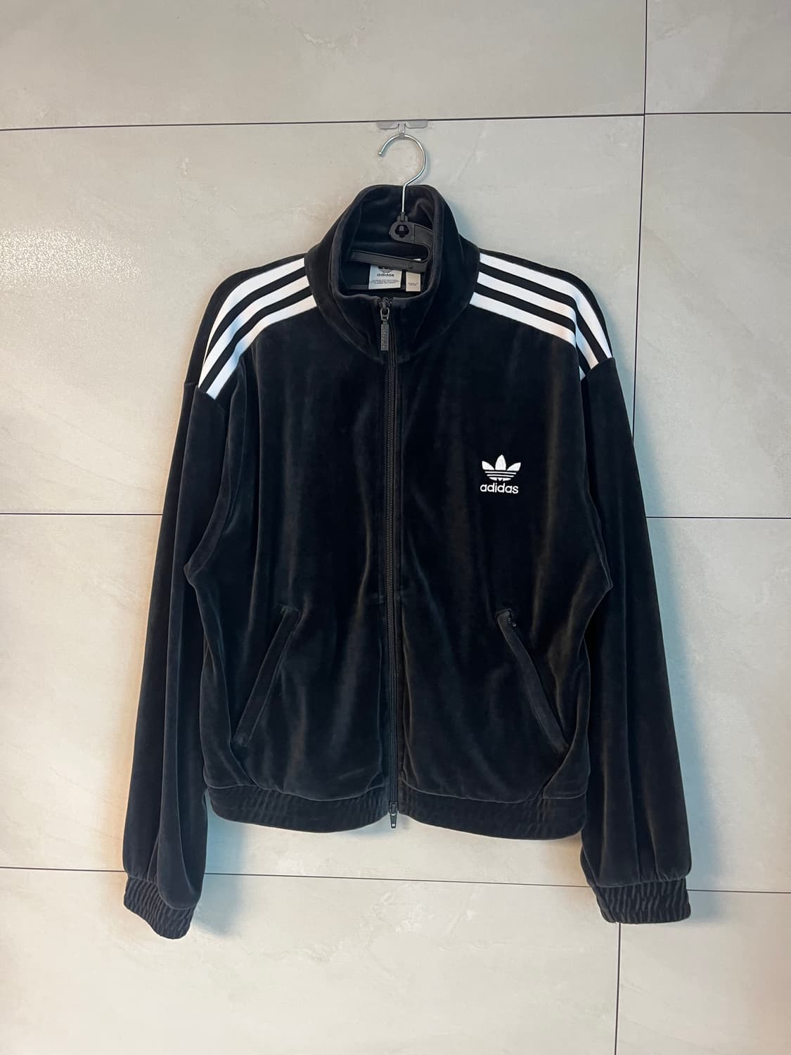 아디다스 파이어버드 벨벳 져지 블랙 [M size] 상품이미지3