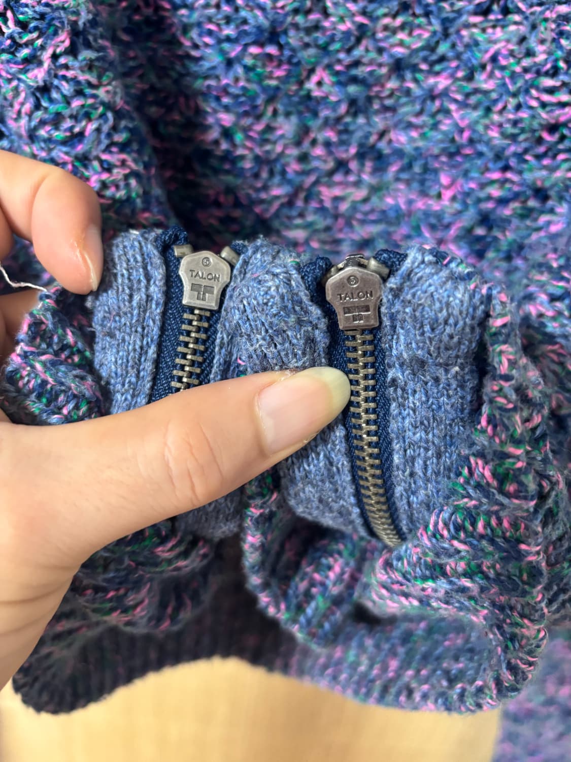 90s 아베크롬비 니트 스웨터 멀티컬러 상품이미지5