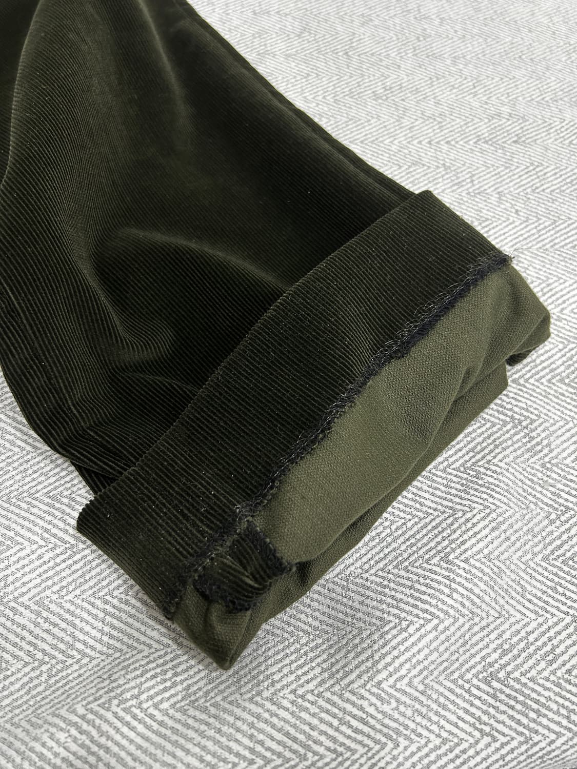 새상품. 마르니 Marni 코듀로이 팬츠 34인치 카키 상품이미지10