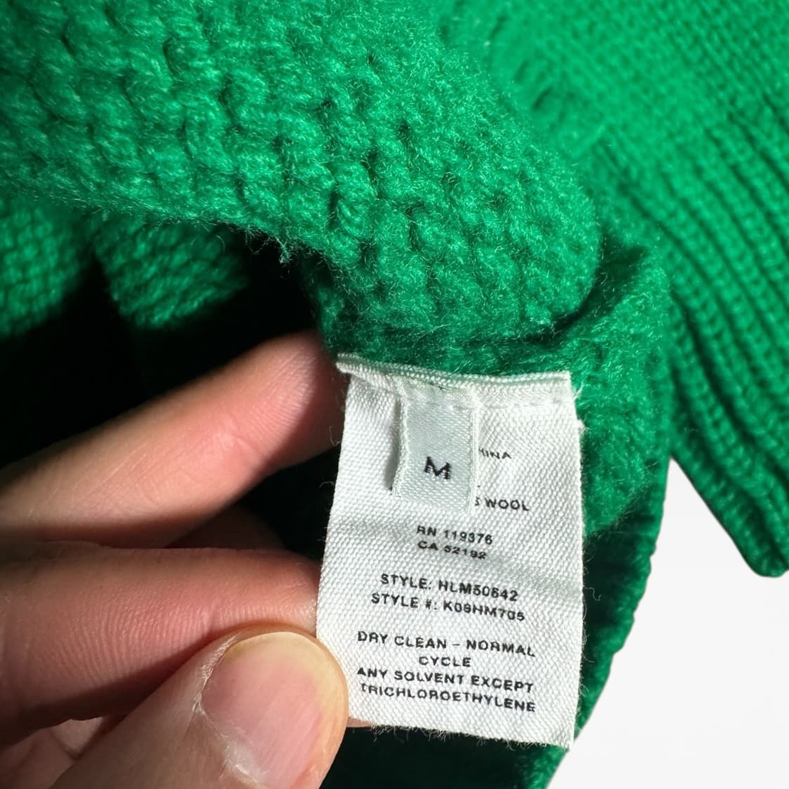 Helmut Lang Lambswool Knit Sweater 상품이미지4