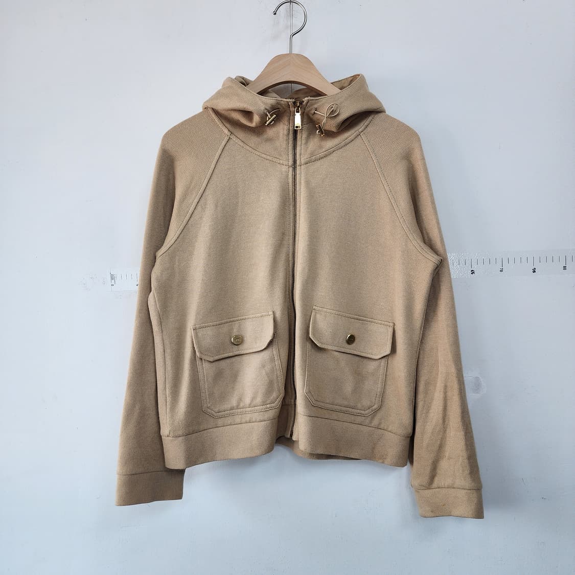 랄프로렌 베이지색 후드 집업 자켓 상품이미지1