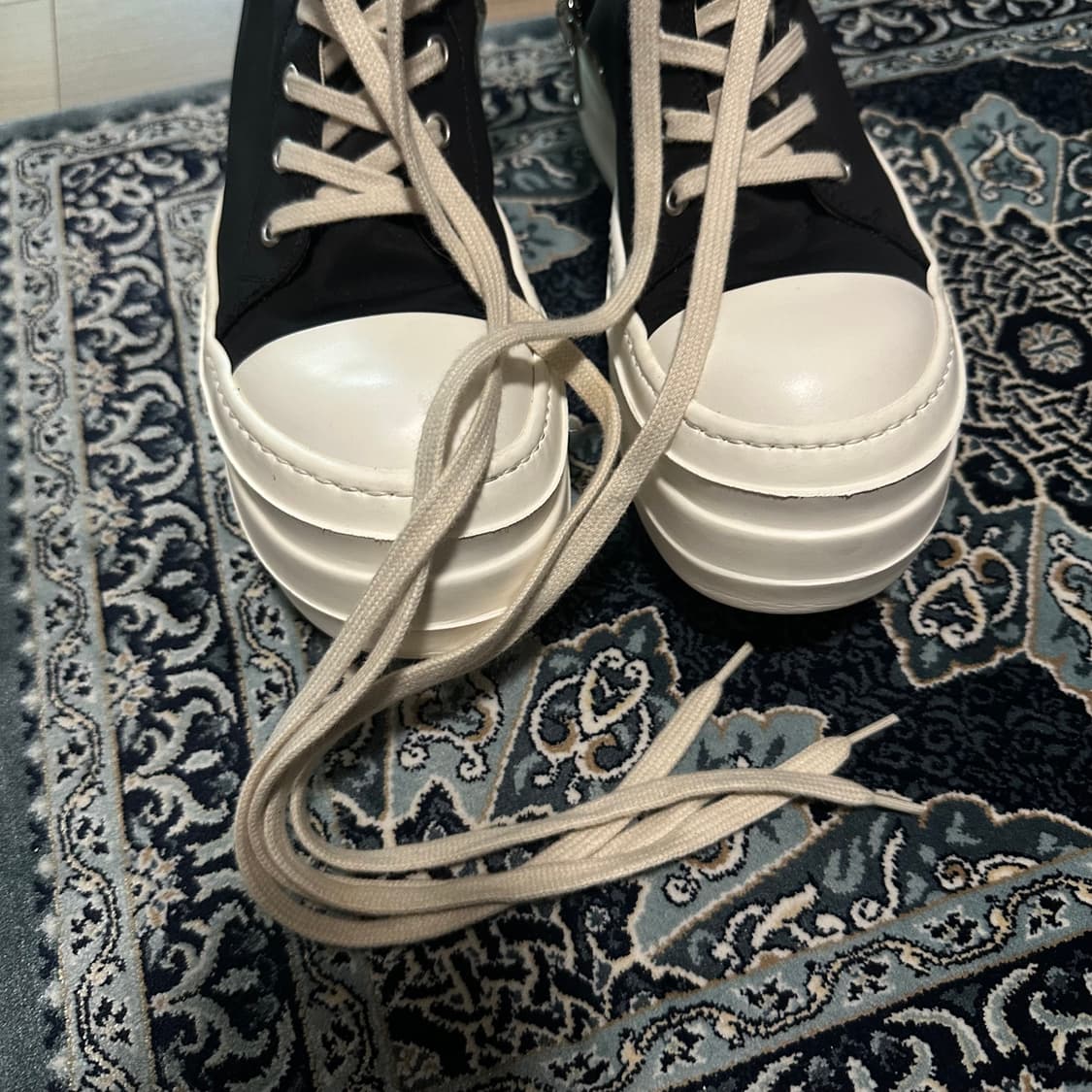 릭오웬스 다크쉐도우 플랫폼 하이탑 37 상품이미지3