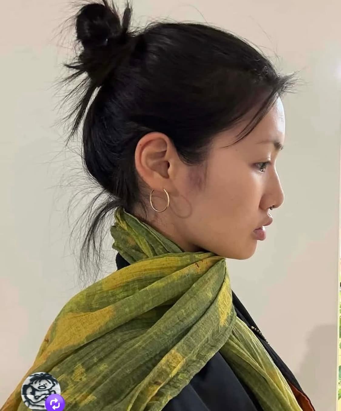lyte green 라이트그린 스카프 상품이미지1