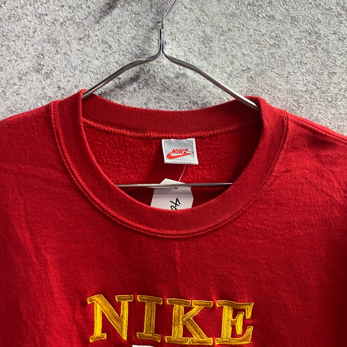 나이키 스우시 빅로고 레드 스웻 B3144 상품이미지3