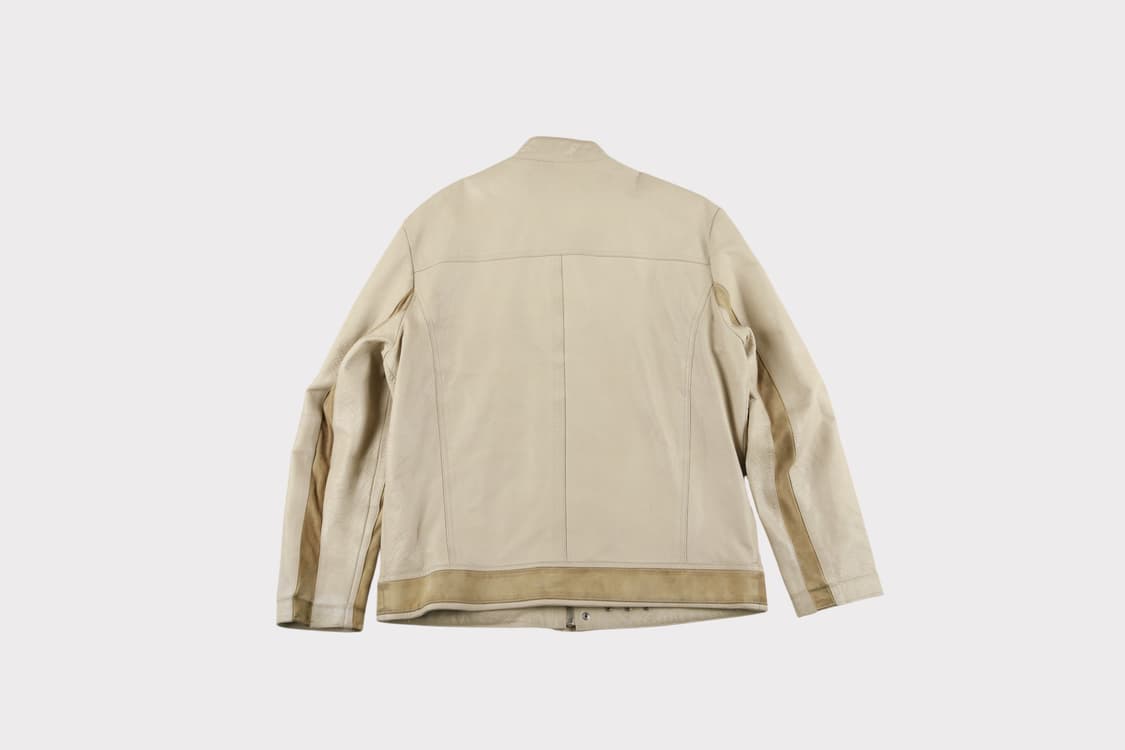 [L] 인터메조 염소가죽 바이커 자켓 상품이미지8