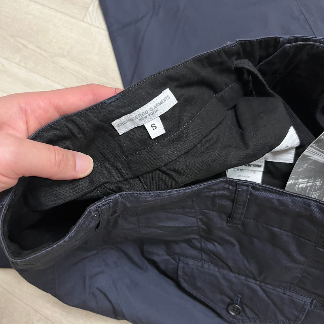 [S] 엔지니어드 가먼츠 25ss 구르카 팬츠 하이카운트트윌 다크네이비  상품이미지8