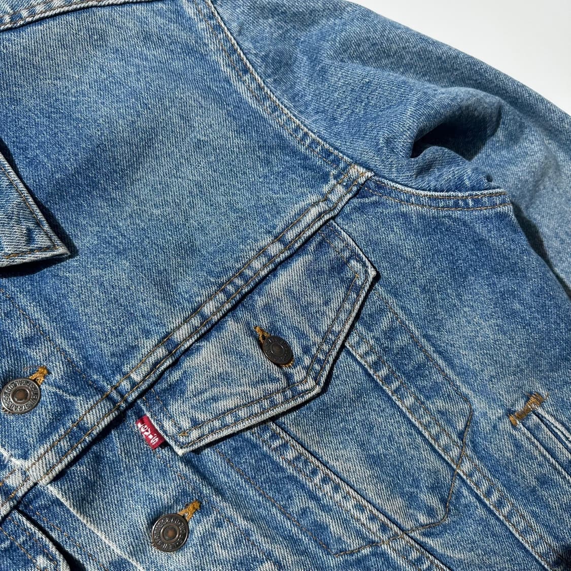 80’s USA 리바이스 데님 트러커 자켓 상품이미지5