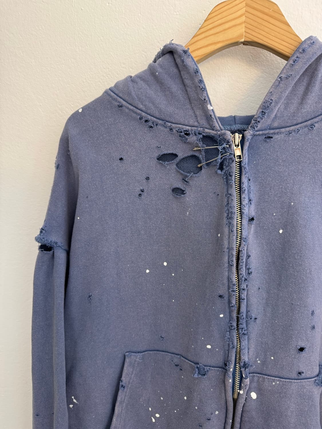 빈티지 커스텀 후드집업 상품이미지2