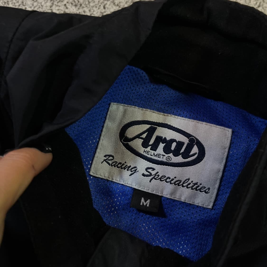 아라이 모터사이클 빅로고 바람막이 자켓 상품이미지5