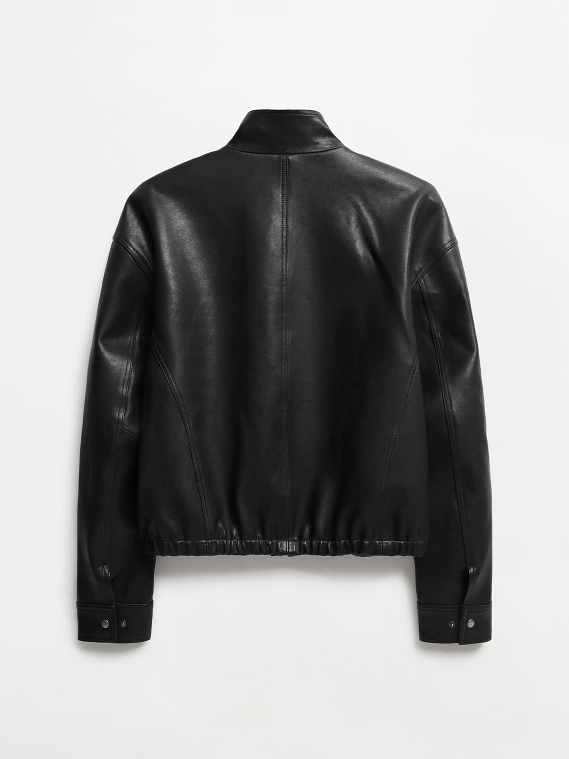 엘무드 - 모나크 레더 블루종 가죽 자켓  상품이미지2