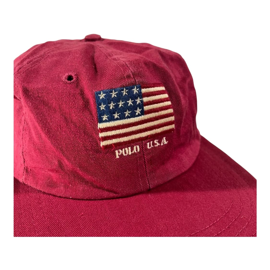 [POLO] 폴로랄프로렌 USA 성조기 자수 캠프캡 상품이미지3