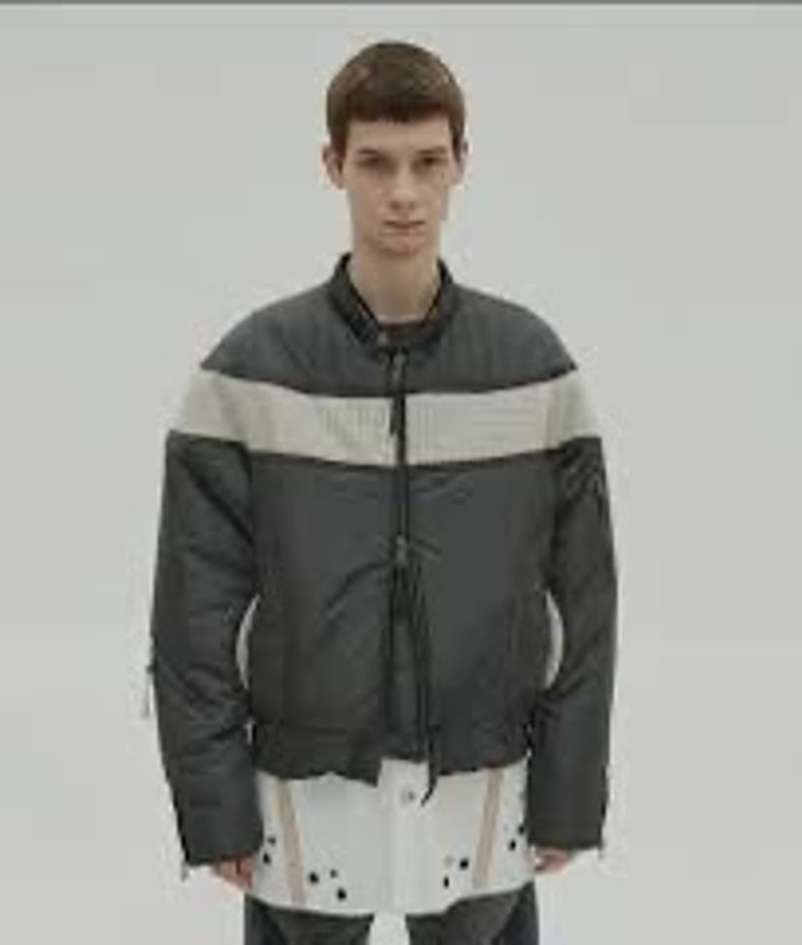 [S] *초판* 앤더슨벨 바이커 패디드 자켓 상품이미지1