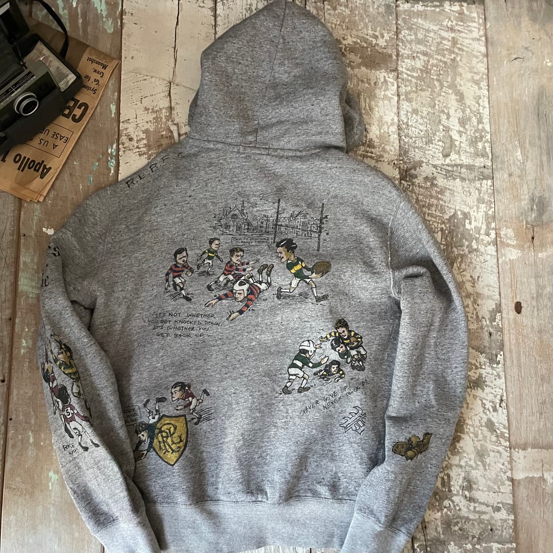 폴로  랄프로렌 아카이브 럭비 후드 상품이미지7