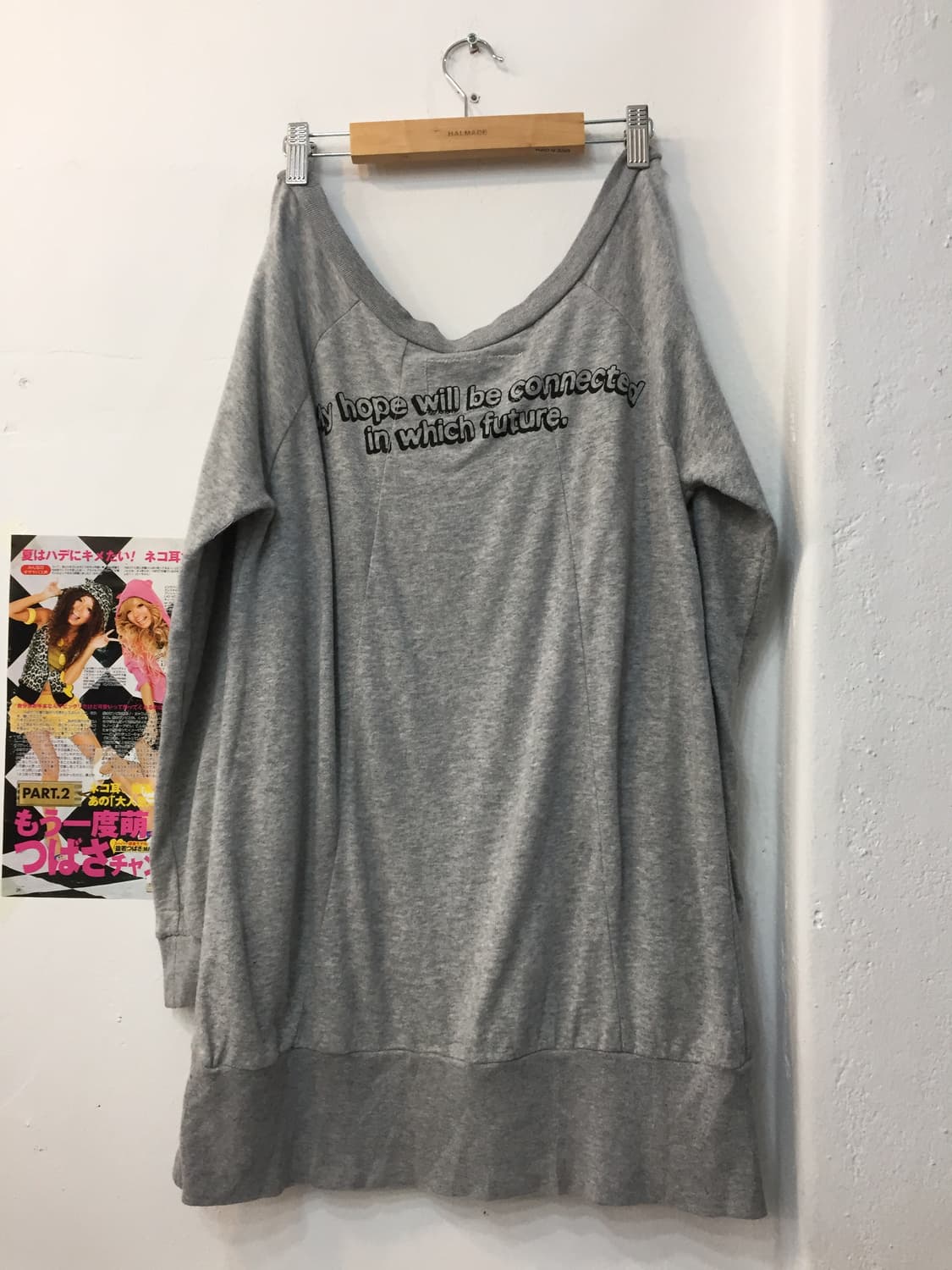 빈티지 카툰 원숄더 티셔츠 상품이미지4