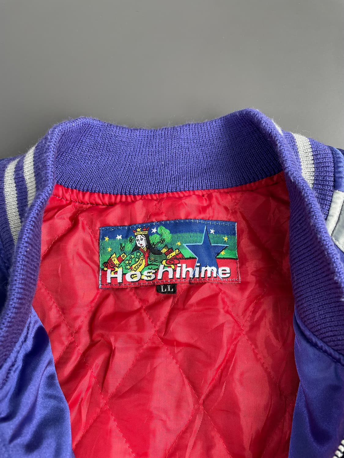 [L] 호시히메 드래곤 자수 스카쟌 일본 빈티지 스카잔 자켓 상품이미지9