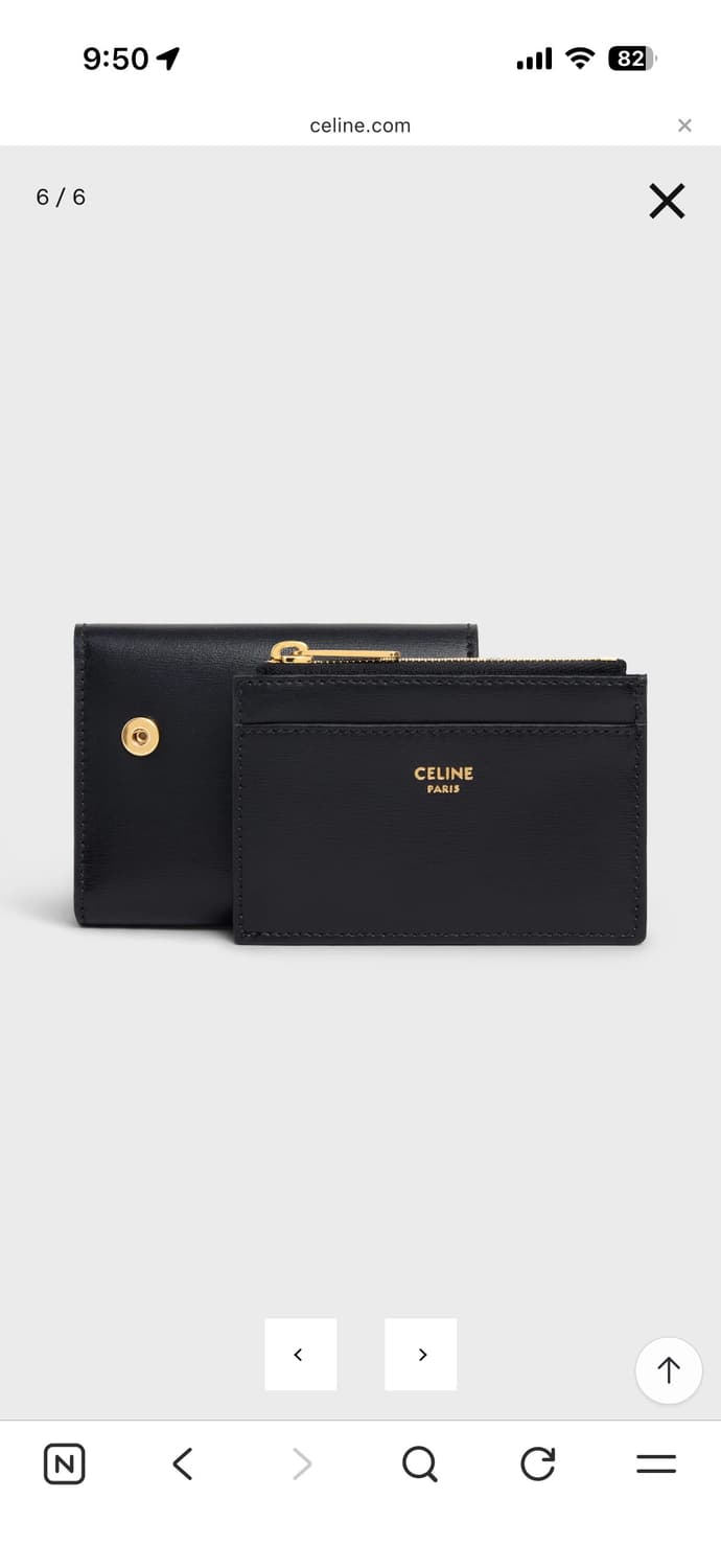 셀린느 트리옹프 컴팩트 지갑 상품이미지4