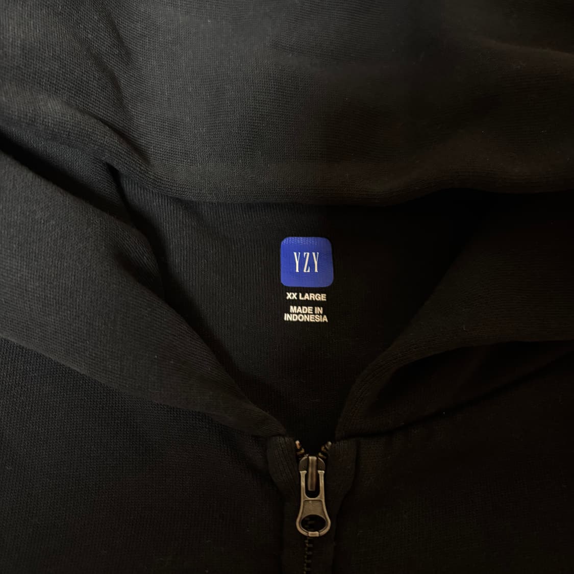 [2XL] 이지 갭 블랙 후드 집업 상품이미지2