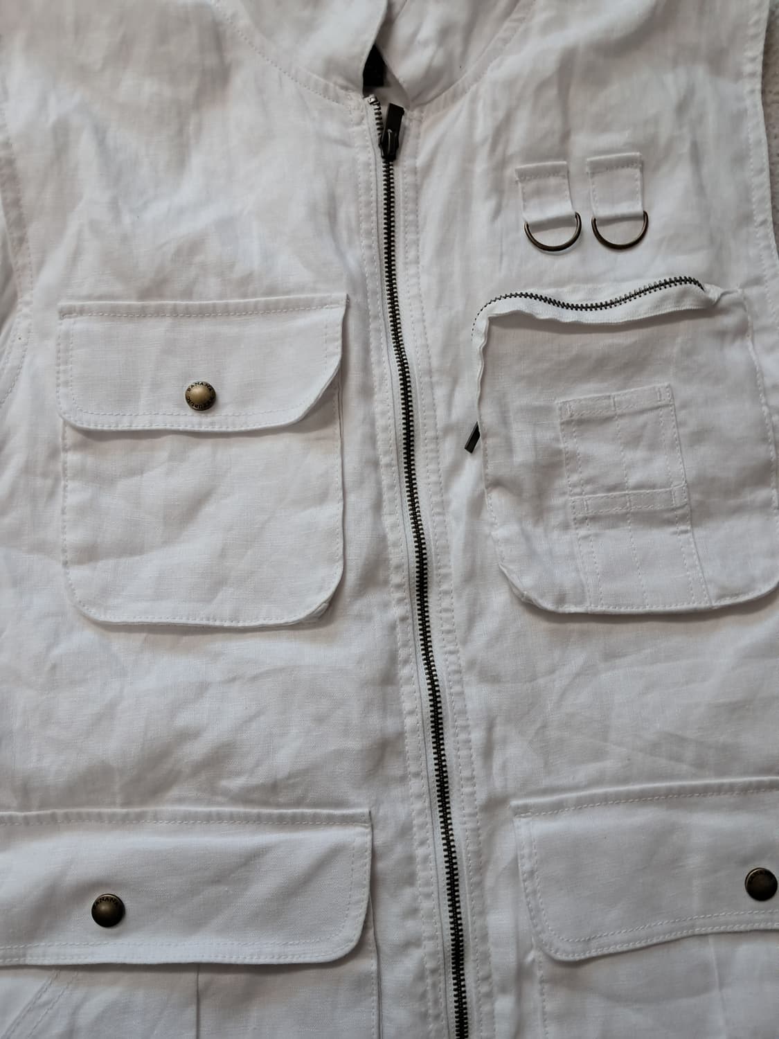 바나나리퍼블릭  헤리티지 리넨 리버 베스트 상품이미지3