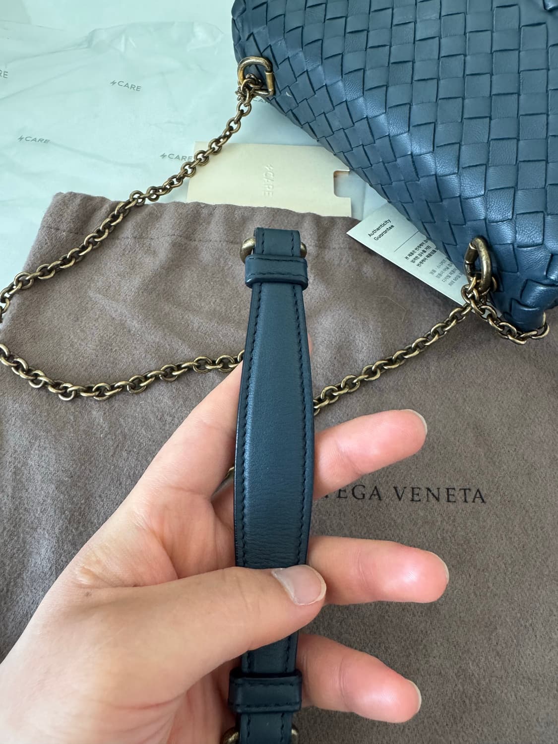 보테가베네타 올림피아 체인 크로스백 상품이미지9