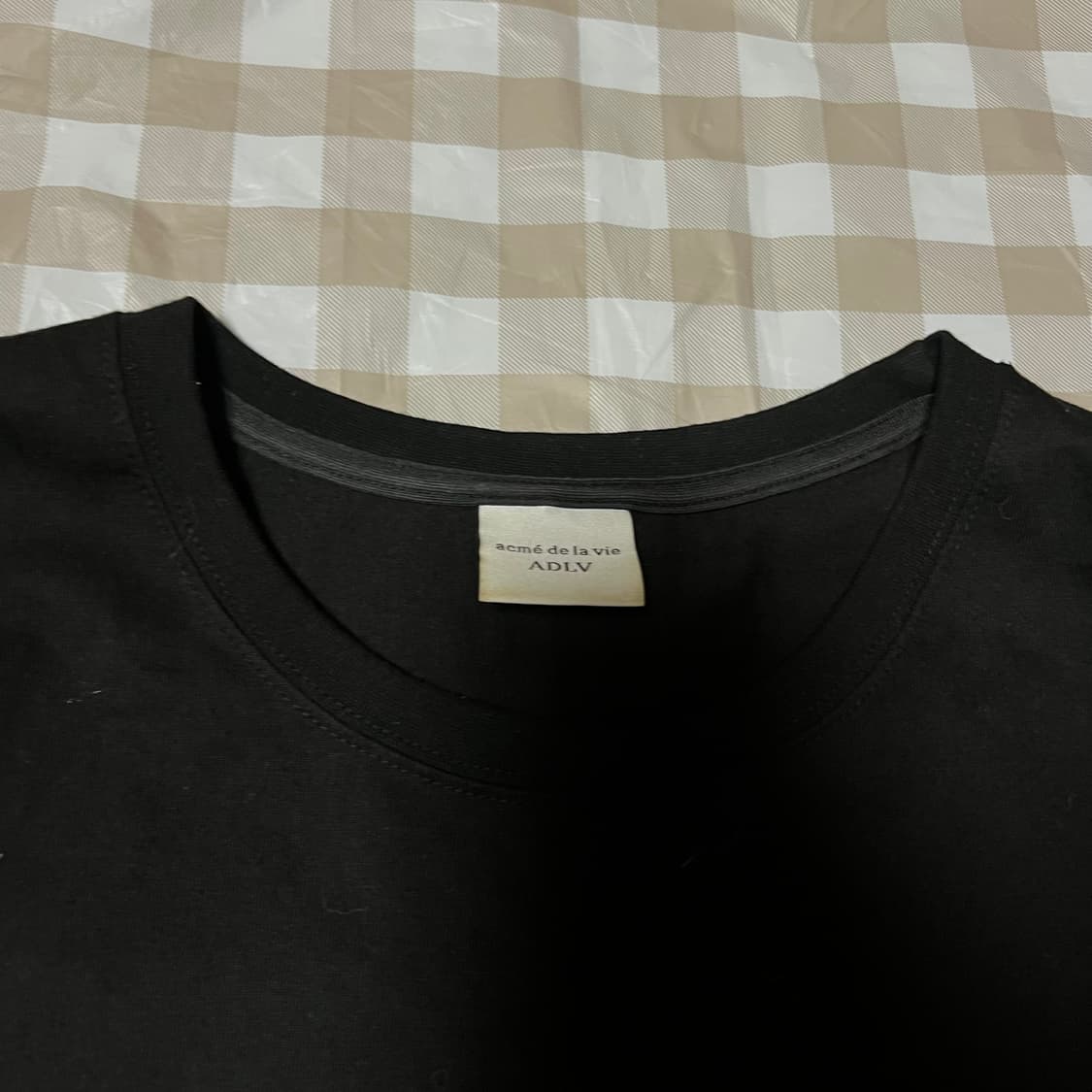 아크메드라비 반팔 2 반팔 블랙 검정 프린팅 빈티지 상품이미지2