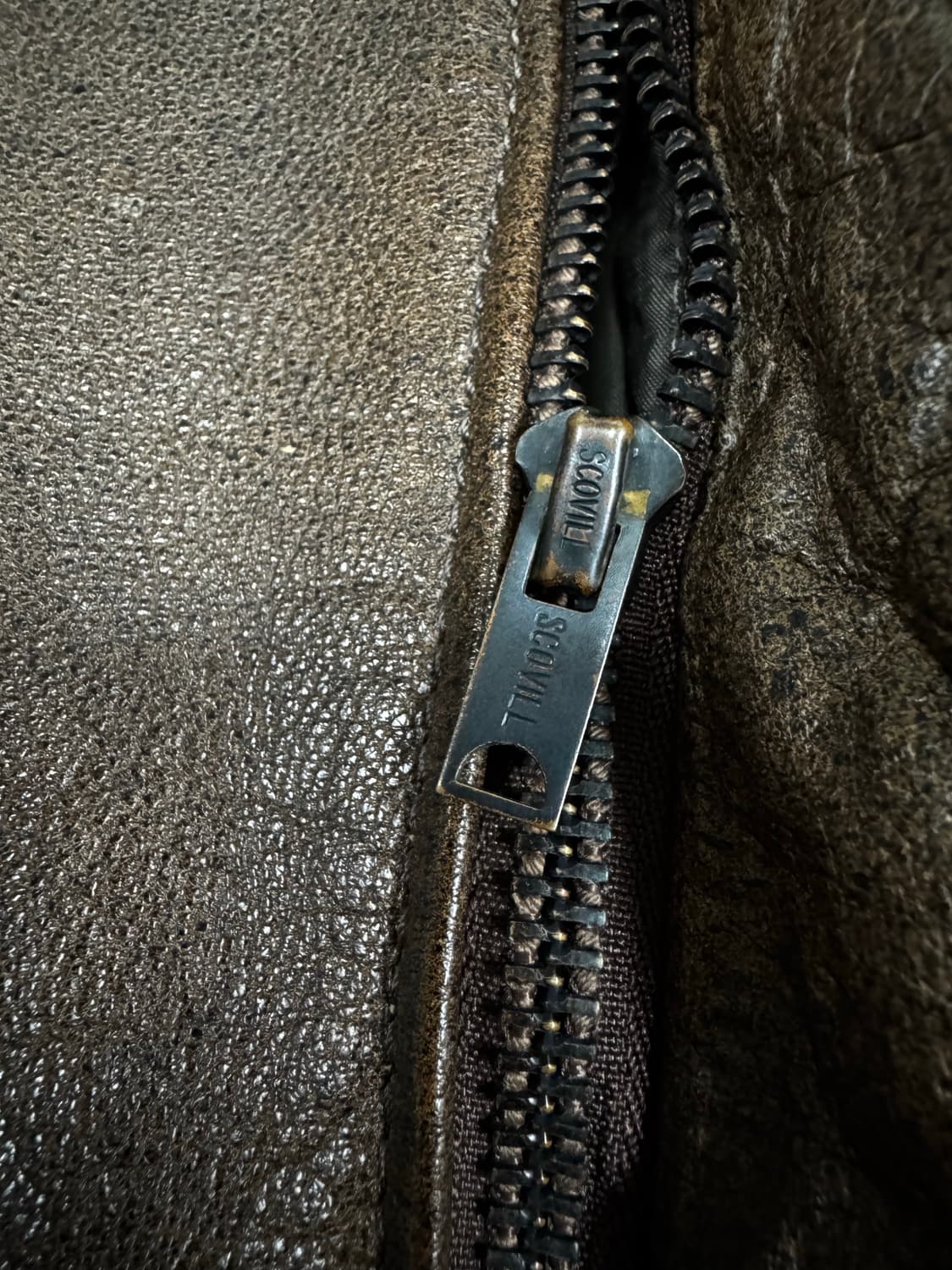 USA made)엘엘빈(llbean) A-2 레더자켓 46 상품이미지7