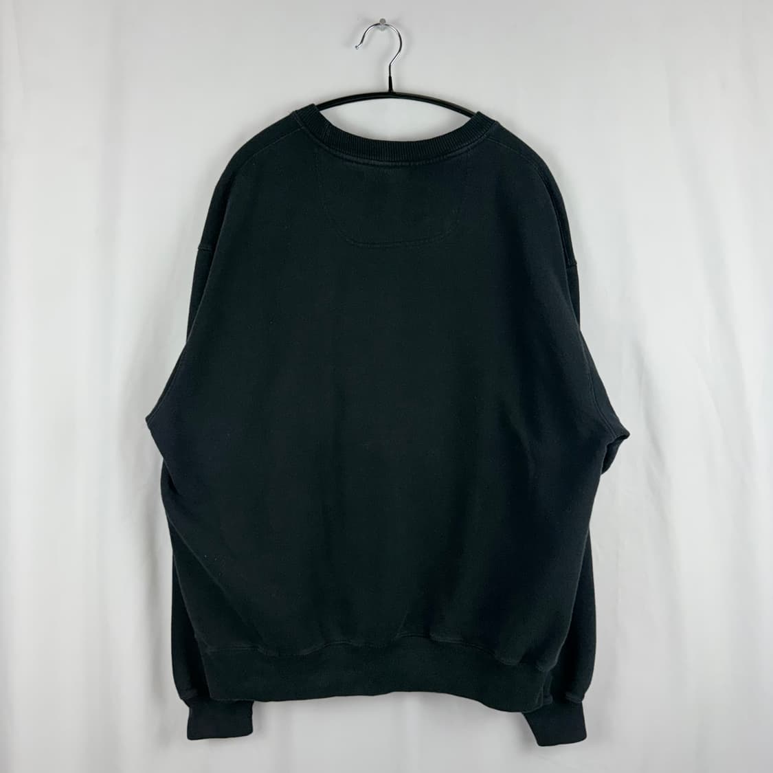 (2XL) 챔피온 에코 스몰로고 맨투맨 블랙 상품이미지6