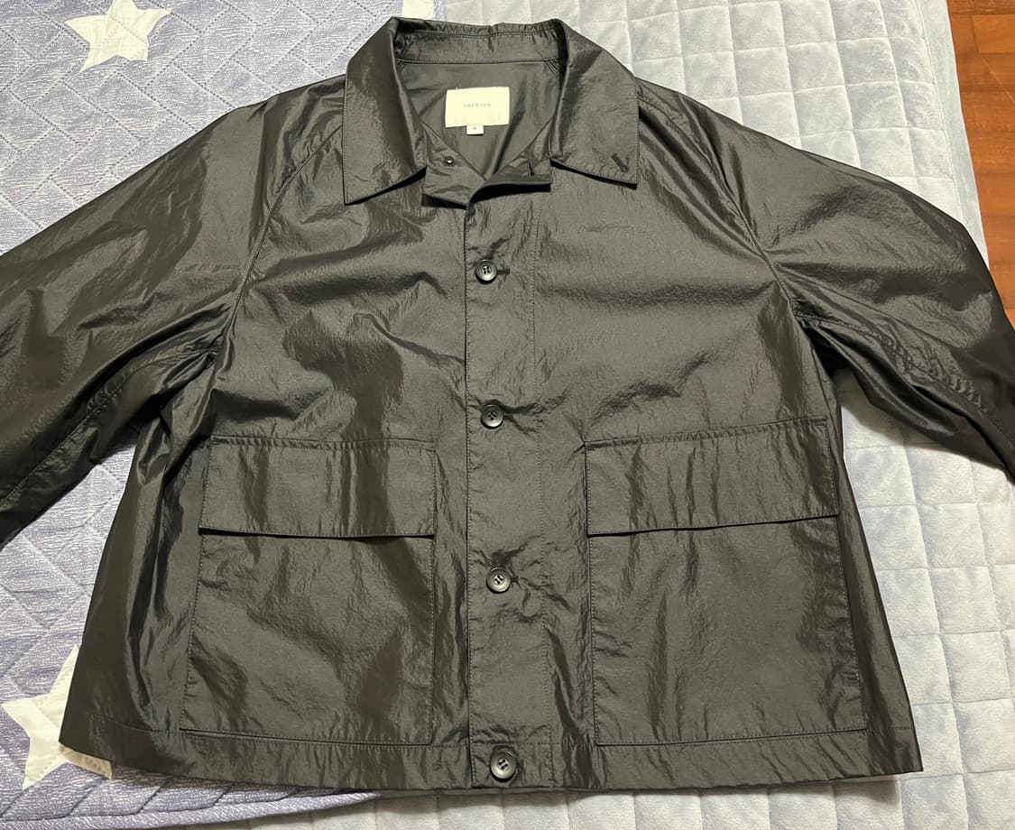 셔터 COATED NYLON JACKET black m size 상품이미지2