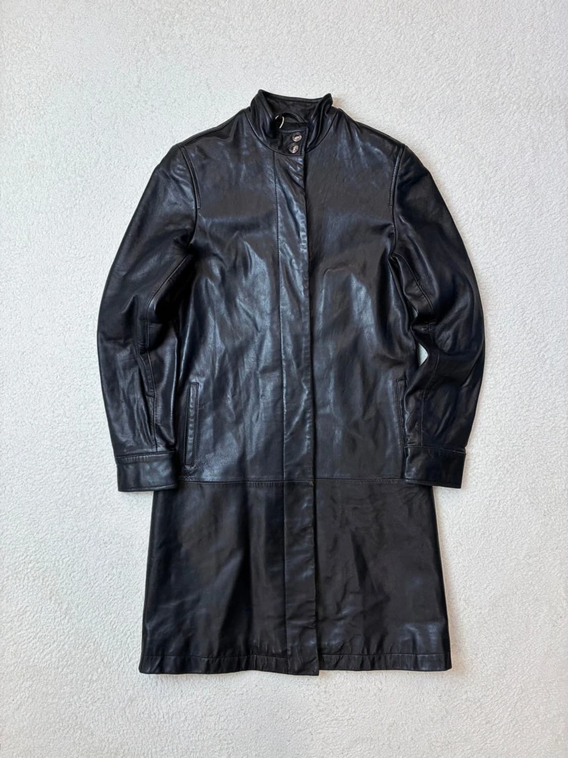 아르마니 익스체인지 00's 양가죽 롱 코트 PN6105 상품이미지1