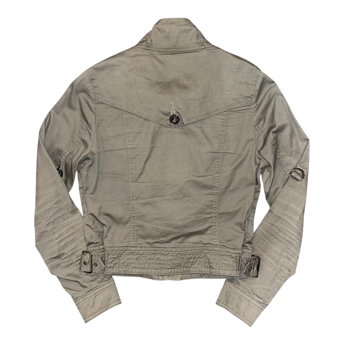 CECIL McBEE 세실맥비 스터드 크롭 면자켓 y2k펑크갸루 상품이미지4