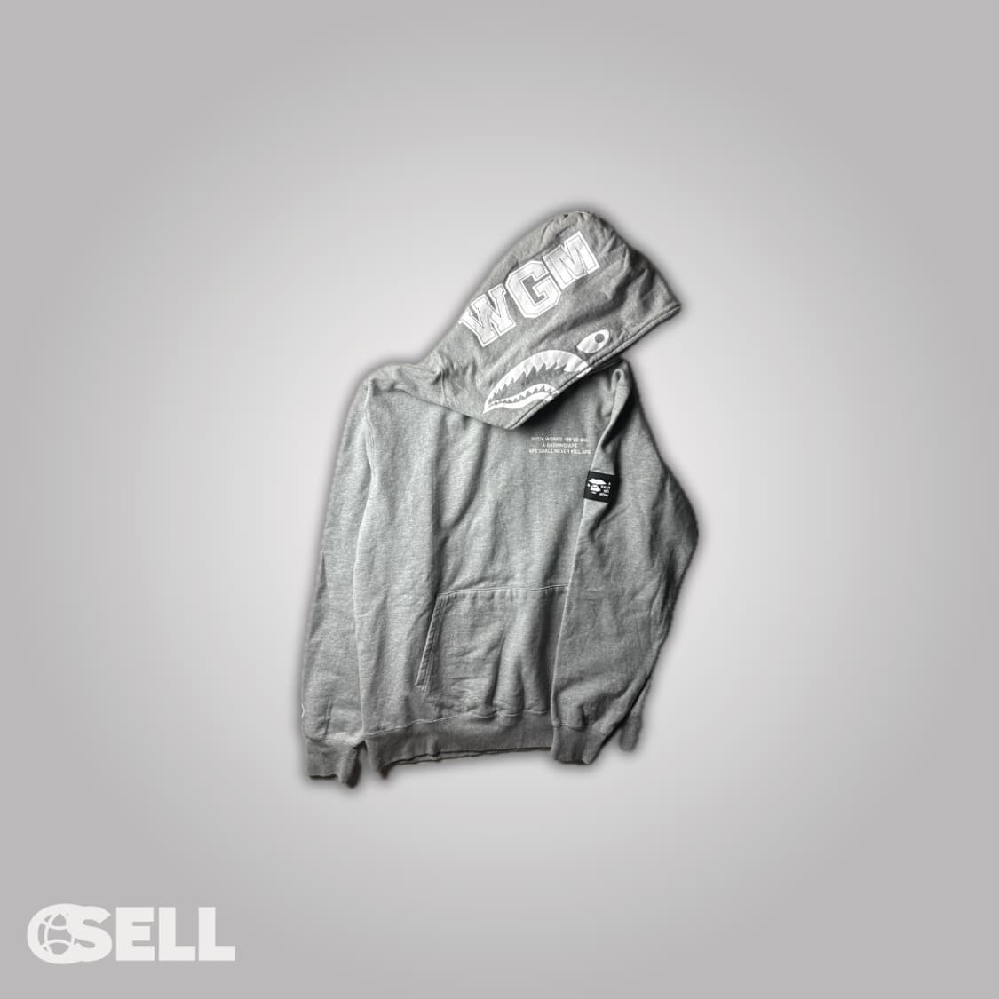 베이프 샤크후드 후드티 상품이미지1