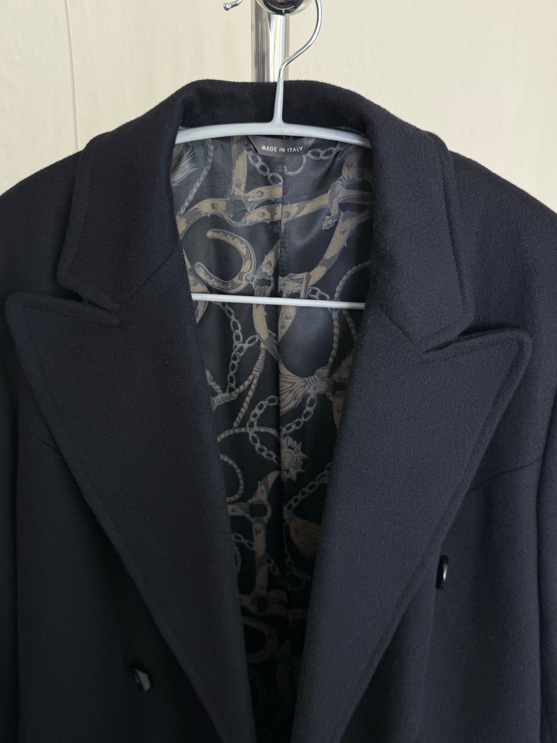 Zanobetti 캐시미어 100 더블 맥시 코트 (Italy) 상품이미지6