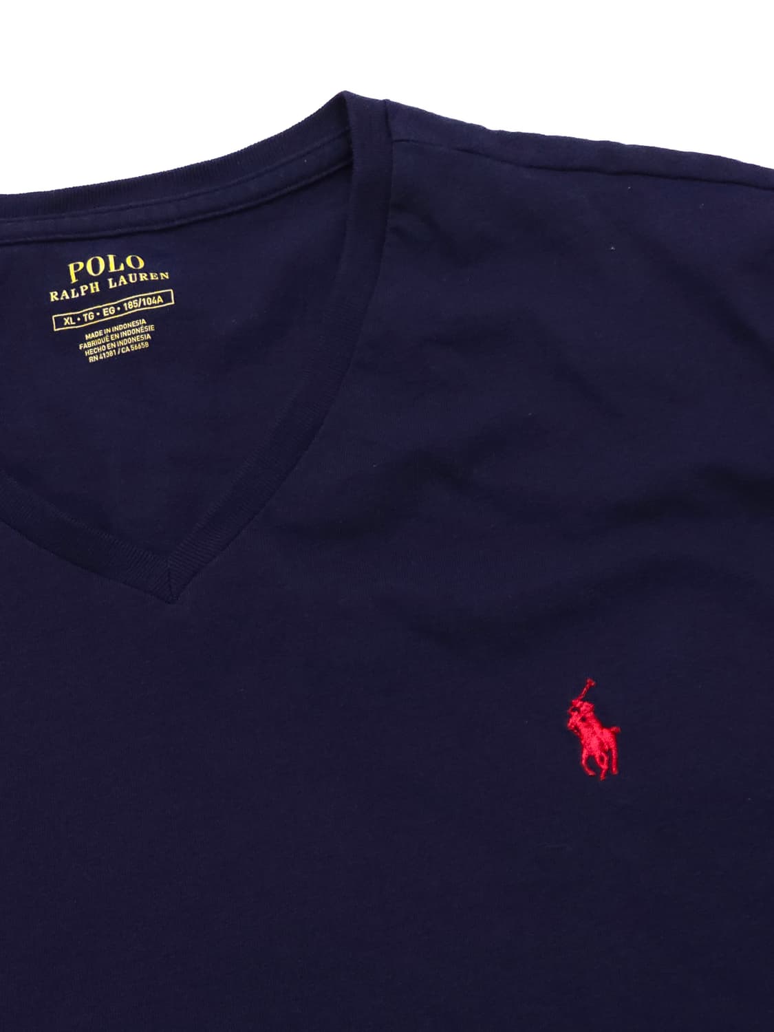 [XL] 폴로 랄프로렌 포니 브이넥 반팔 티셔츠 상품이미지3