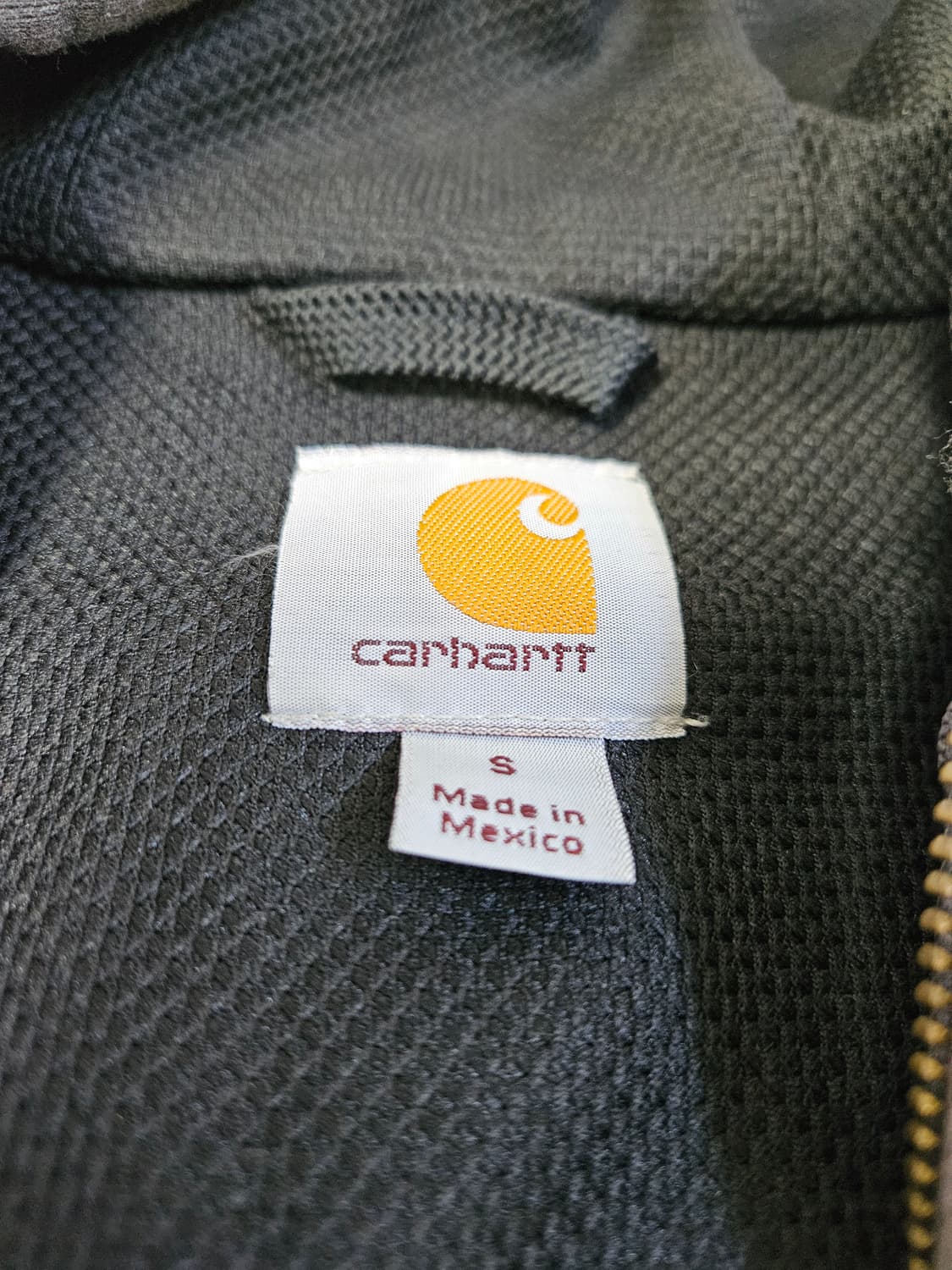 칼하트 레인디펜터 액티브 후드집업 자켓 빈티지 헤비코튼 USA S 상품이미지4